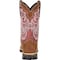 Durango Women's Western Boot, 9 M, Leather, 10 in H, Briar Brown/Rusty Red DRD0349 - alternate 3